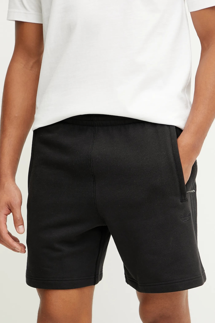 adidas Originals pantaloni scurți din bumbac Essential culoarea negru, JC9577