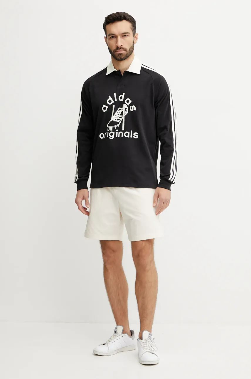 Хлопковые шорты adidas Originals Essential мужские цвет бежевый JD2461 Хлопковые шорты adidas Originals Essential мужские цвет бежевый JD2461