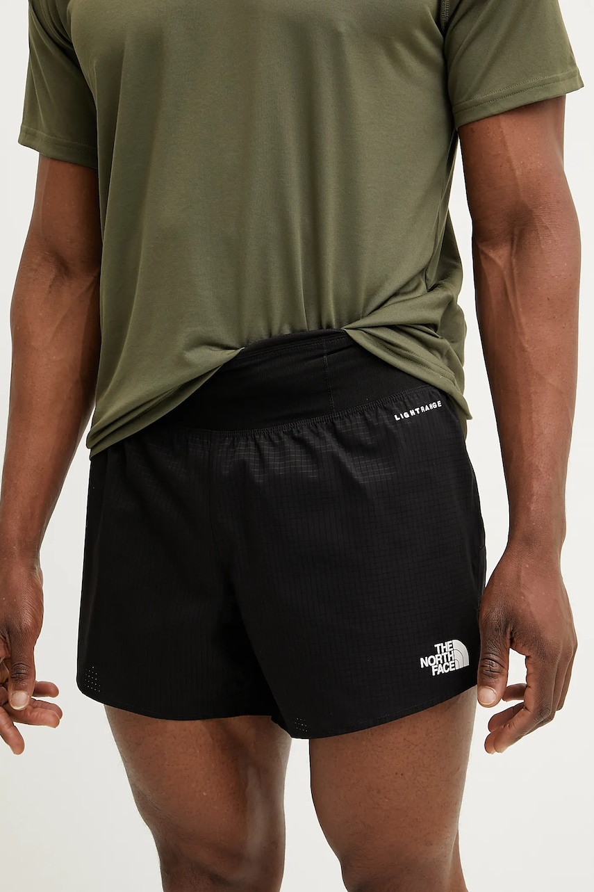 The North Face pantaloni scurți de antrenament Sunriser 2 in 1 culoarea negru, NF0A8BBRJK31