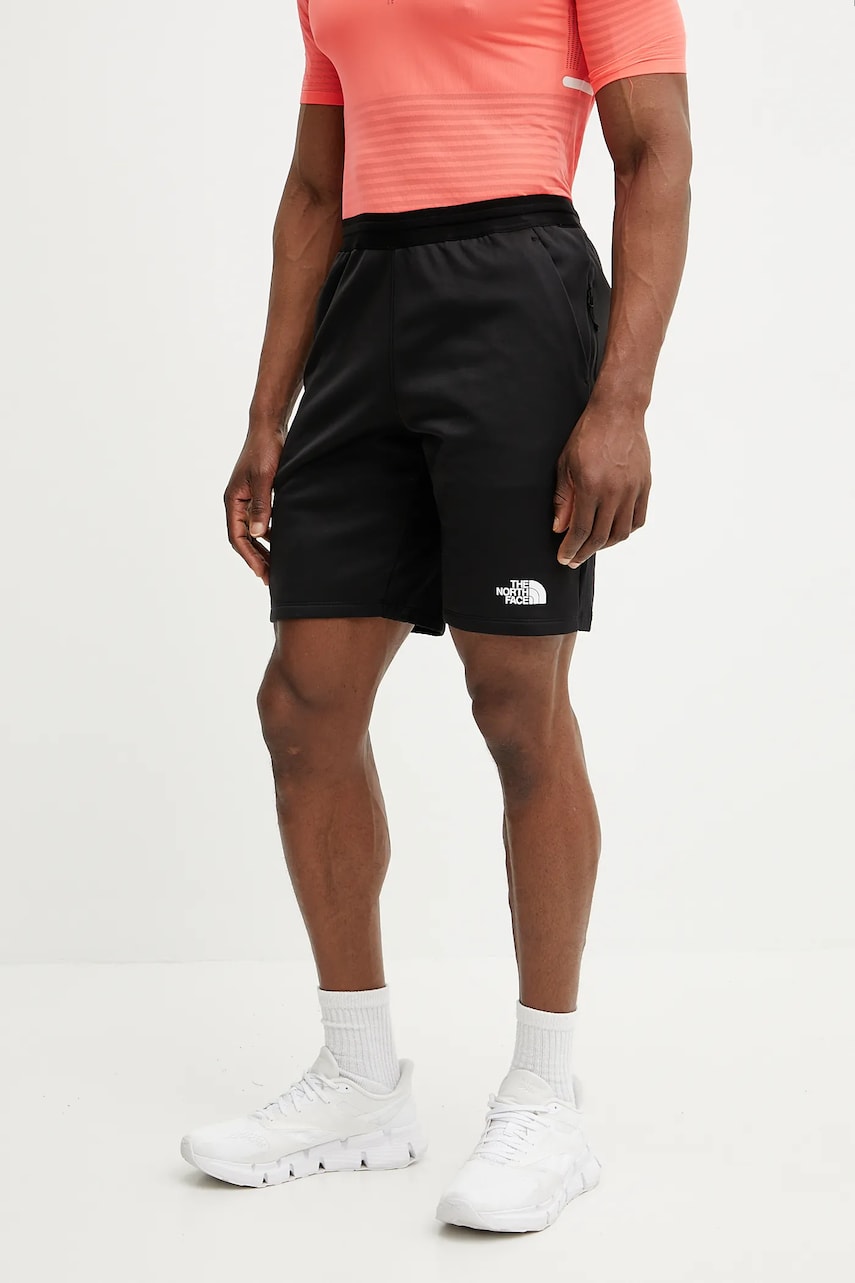 The North Face pantaloni scurți de antrenament culoarea negru, NF0A893TJK31