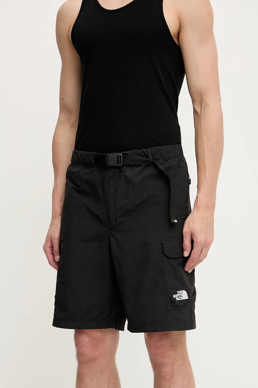 The North Face pantaloni scurți TNF X NSE culoarea negru, NF0A8BJMJK31 The North Face pantaloni scurți TNF X NSE culoarea negru, NF0A8BJMJK31
