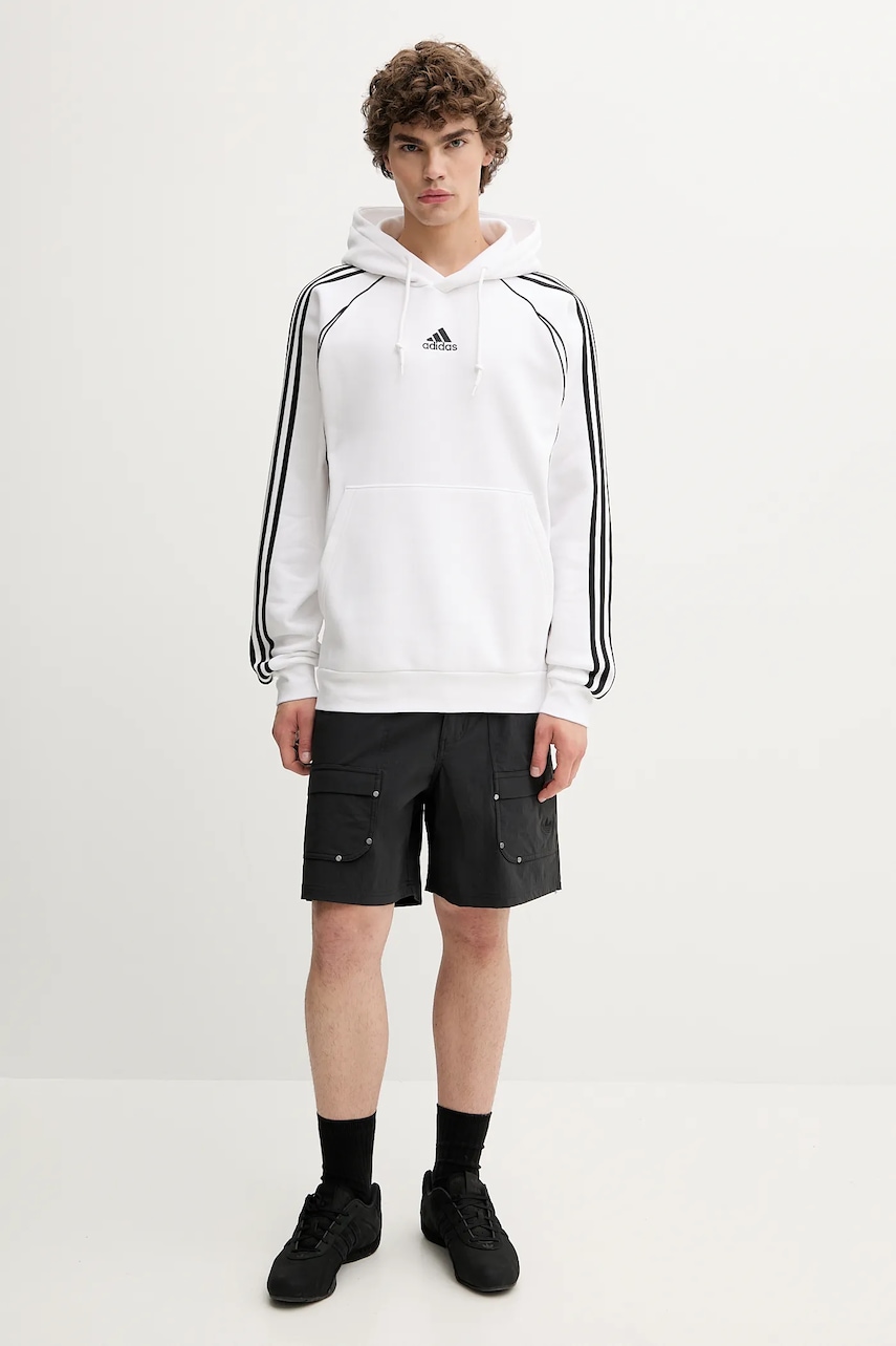 Шорты adidas Originals P ESS C Shorts мужской цвет чёрный JD2107 Шорты adidas Originals P ESS C Shorts мужской цвет чёрный JD2107