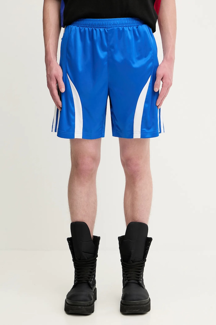 Levně Kraťasy adidas Originals Teamgeist Shorts pánské, modrá barva, JP1123