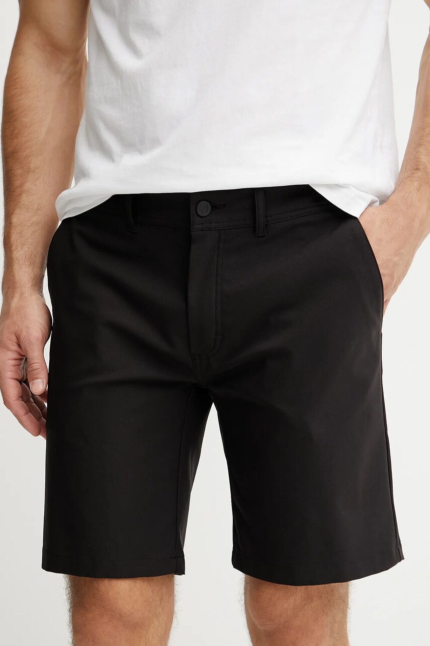 Didriksons pantaloni scurți IAN barbati, culoarea negru, 505304