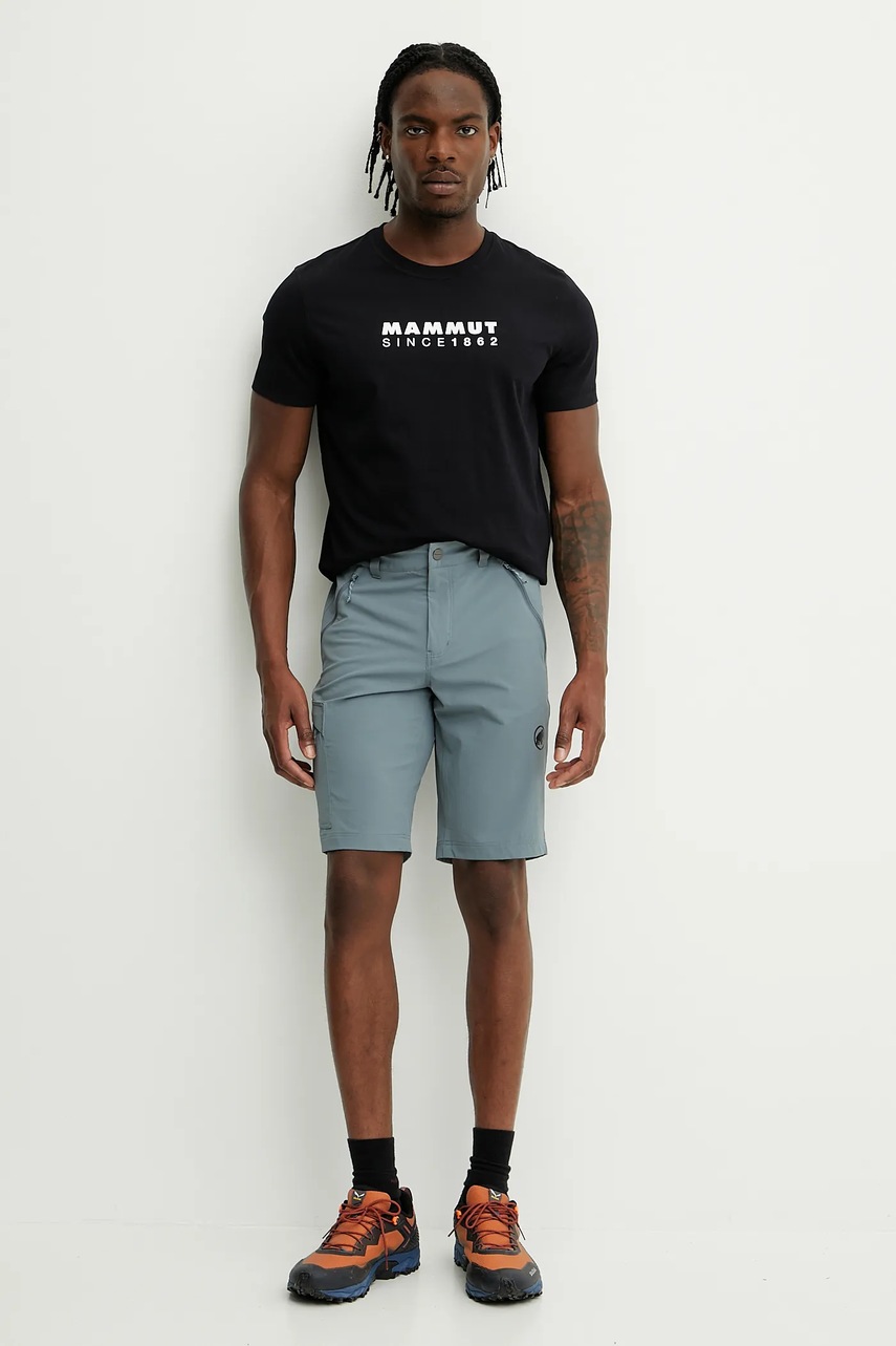 Шорты outdoor Mammut Runbold IV цвет серый 1023-01190