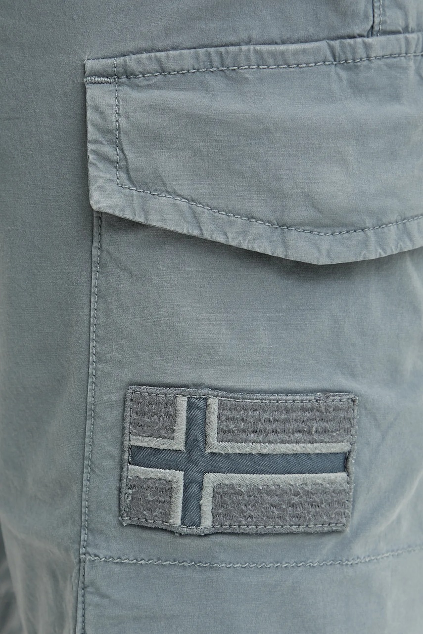 Σορτς Napapijri N-Horton χρώμα: μπλε, NP0A4HOSG1Y1 φωτογραφία