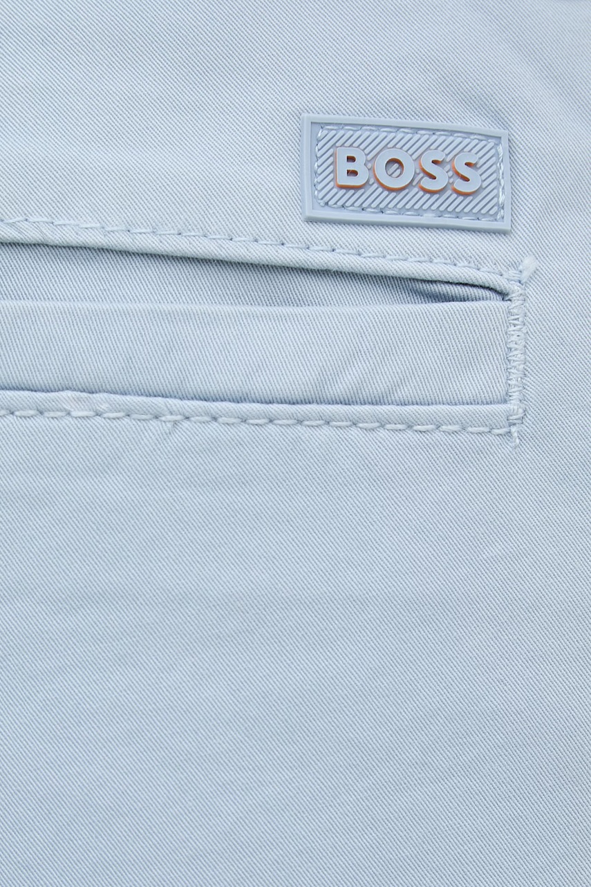 BOSS Orange šortky chino pánske bavlnené s elastanom