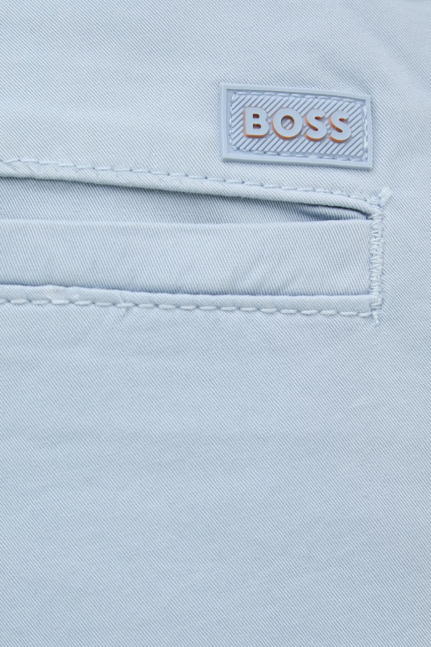BOSS Orange šortky chino pánske bavlnené s elastanom