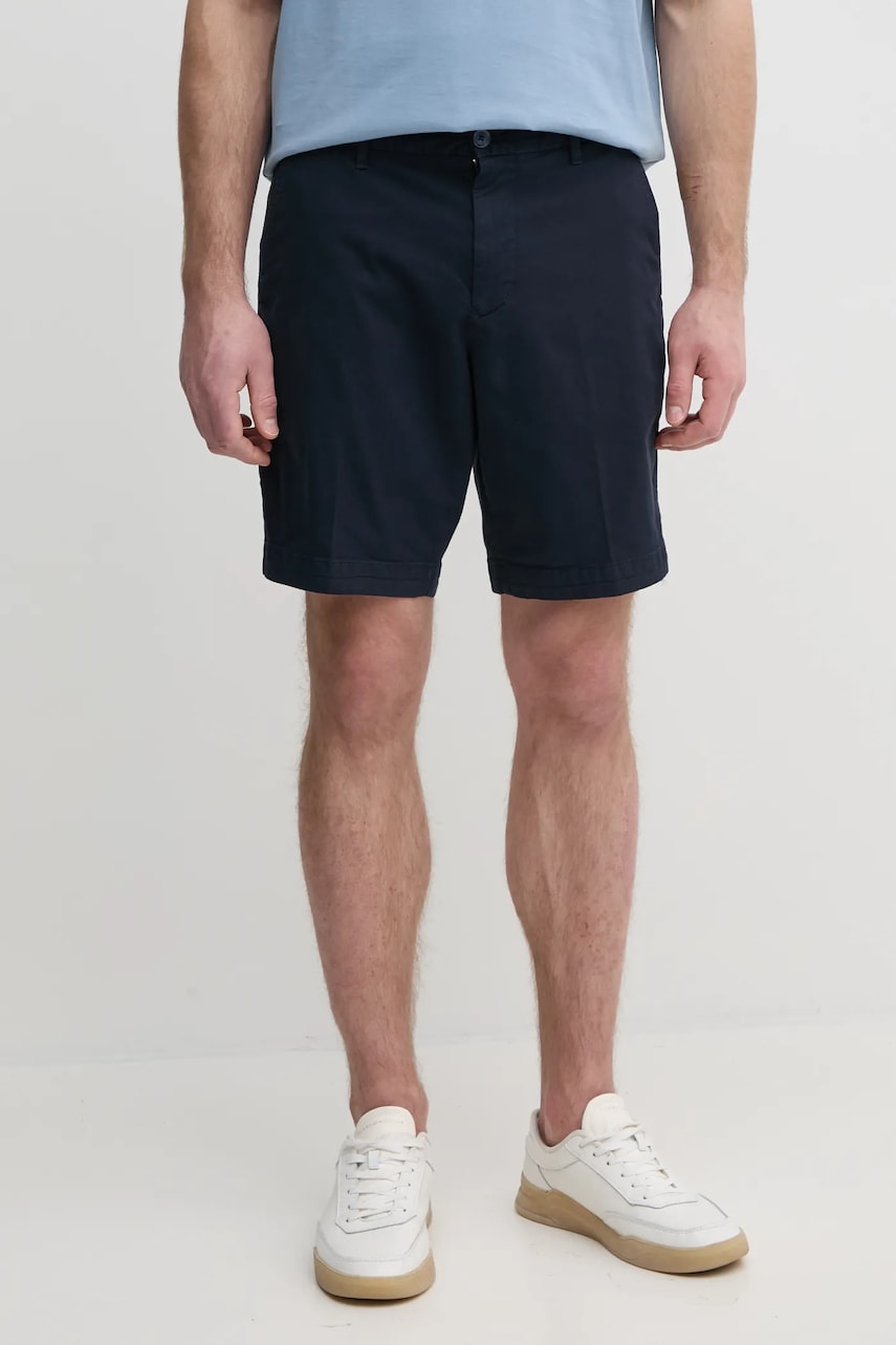 BOSS pantaloni scurți bărbați, culoarea bleumarin, 50540743 BOSS pantaloni scurți bărbați, culoarea bleumarin, 50540743