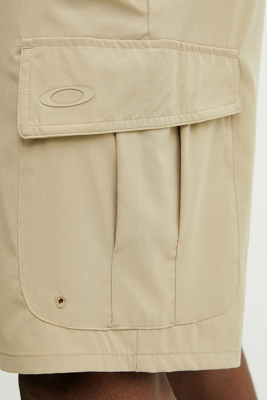 Σορτς Oakley χρώμα: μπεζ, FOA406216 φωτογραφία