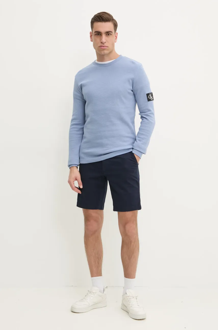 Шорты Calvin Klein мужские цвет синий K10K114063 Шорты Calvin Klein мужские цвет синий K10K114063