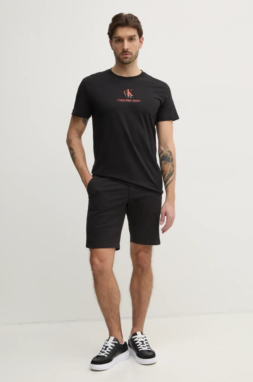 Шорты Calvin Klein мужские цвет чёрный K10K114063 Шорты Calvin Klein мужские цвет чёрный K10K114063