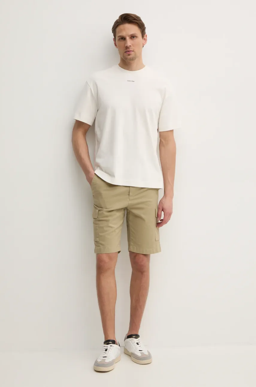 Шорты Calvin Klein мужские цвет зелёный K10K114067 Шорты Calvin Klein мужские цвет зелёный K10K114067