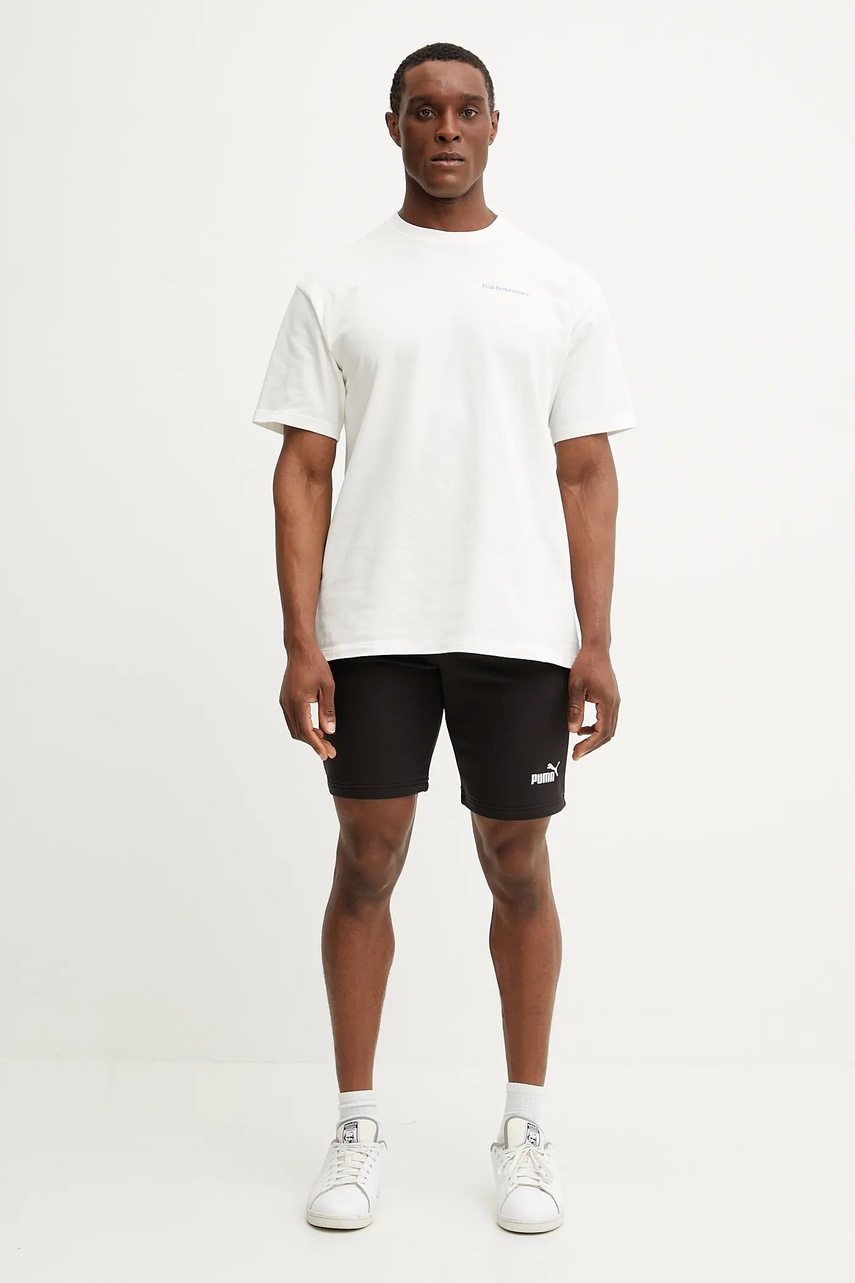 Шорты Puma мужские цвет чёрный меланж 682594 Шорты Puma мужские цвет чёрный меланж 682594