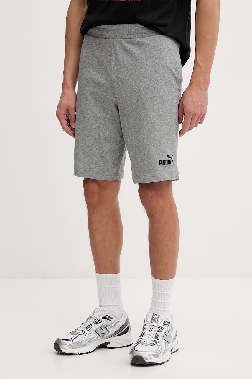 Puma σορτς επίσημα Ανδρικά βαμβακερά Essential Jersey