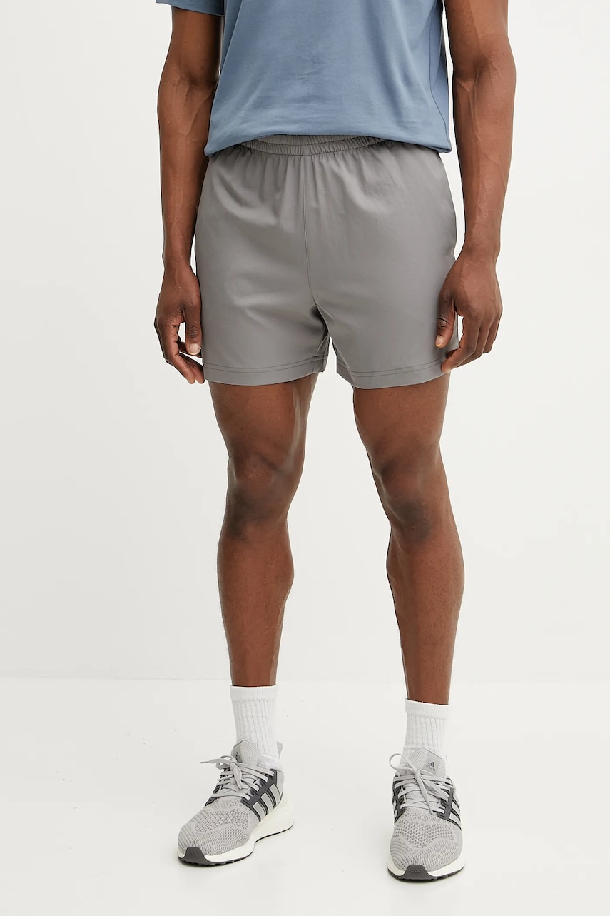 Puma pantaloni scurți bărbați, culoarea gri, 682603 Puma pantaloni scurți bărbați, culoarea gri, 682603