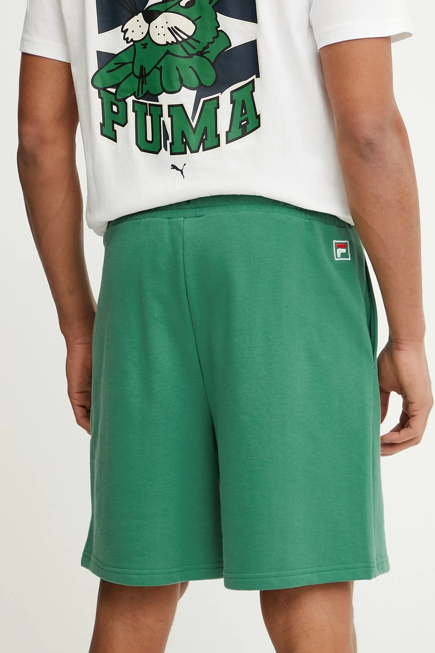Σορτς Fila Lamswaarde χρώμα: πράσινο, FAM0909 φωτογραφία