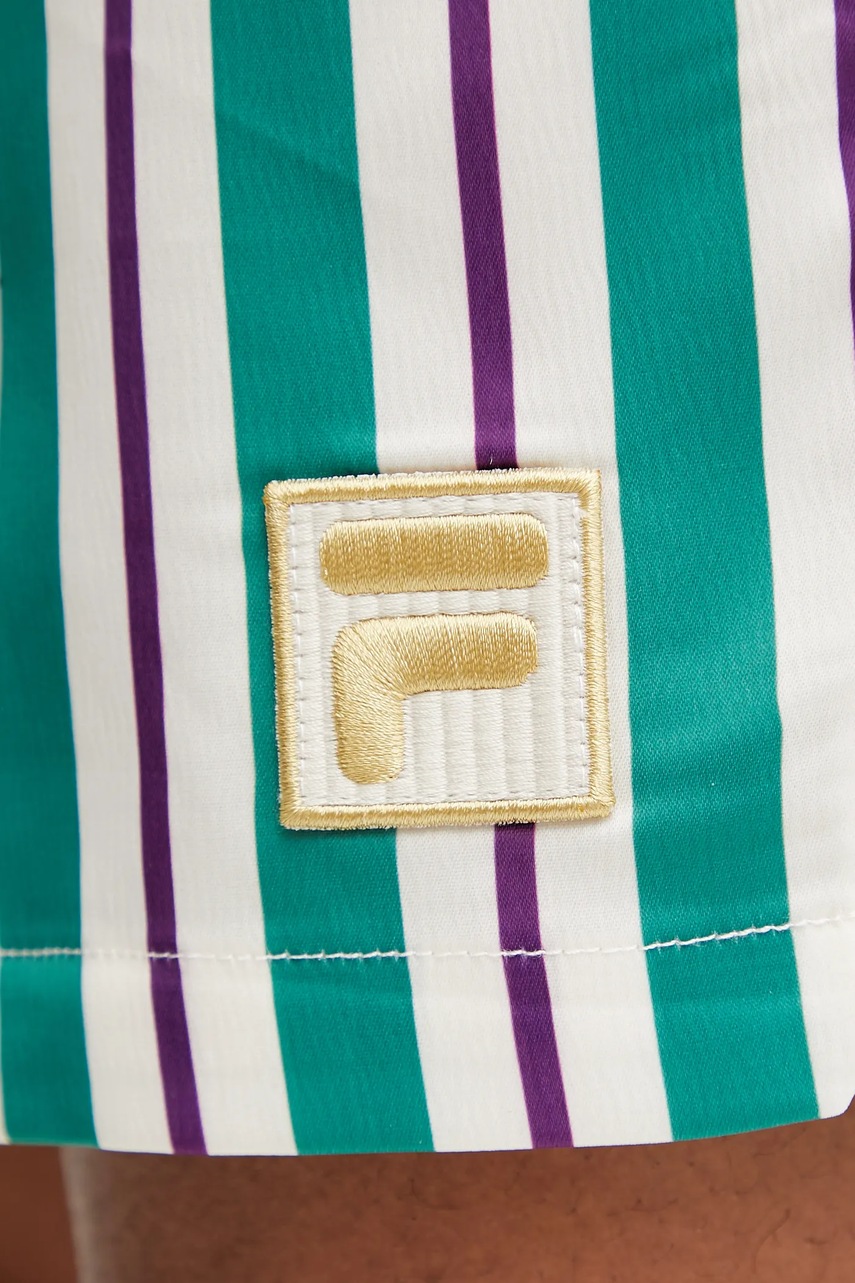 Σορτς Fila Lastro χρώμα: πράσινο, FAM0925 φωτογραφία