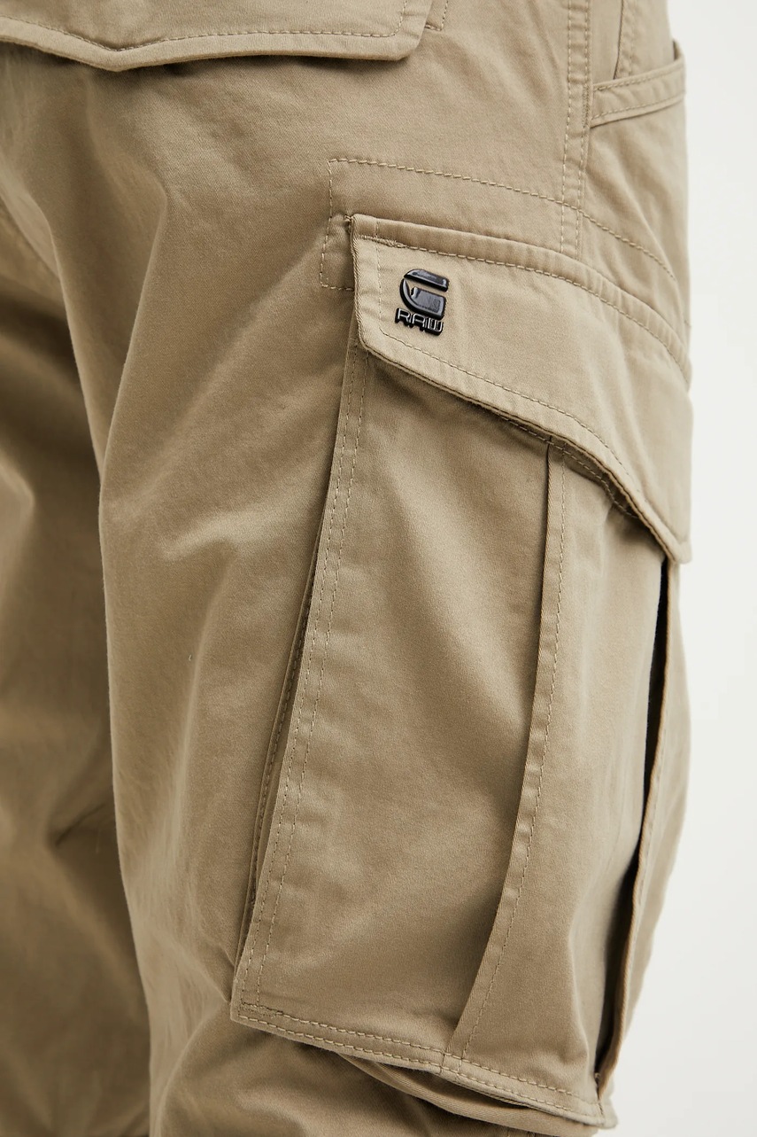 Σορτς G-Star χρώμα: μπεζ, D26214-5126 φωτογραφία