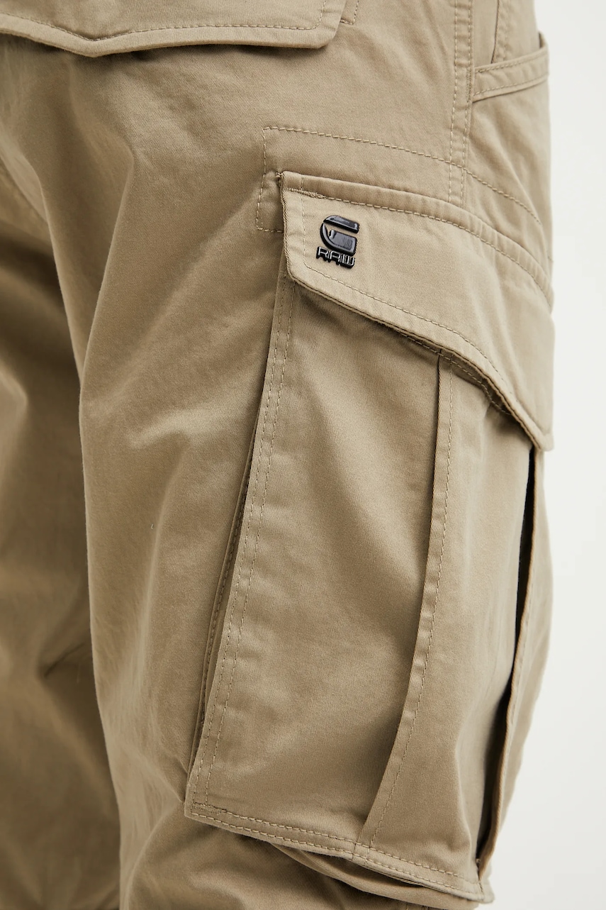 G-Star šortky cargo pánske bavlnené s elastanom Rovic zip regular
