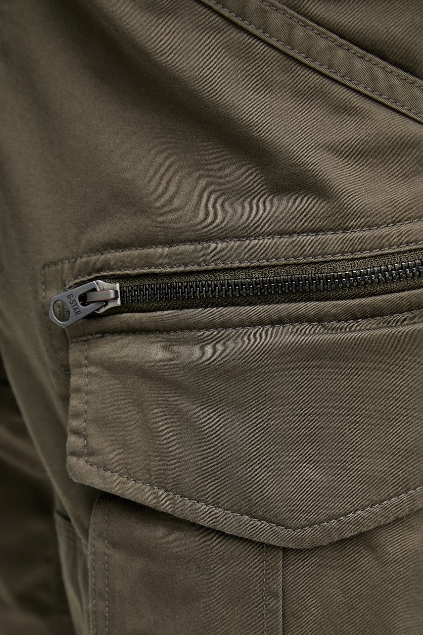 G-Star šortky cargo pánske bavlnené s elastanom Rovic zip regular
