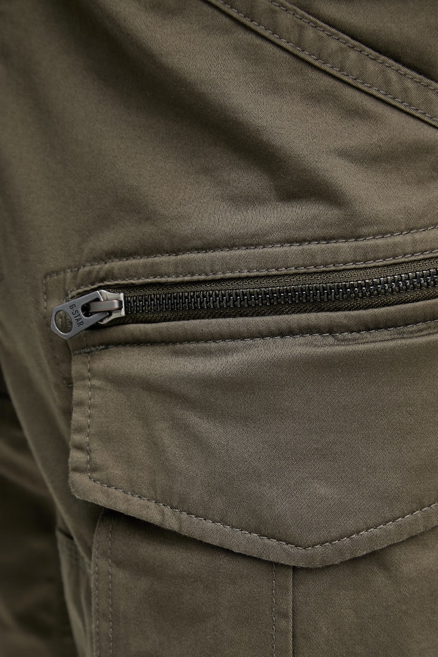 G-Star šortky cargo pánske bavlnené s elastanom Rovic zip regular