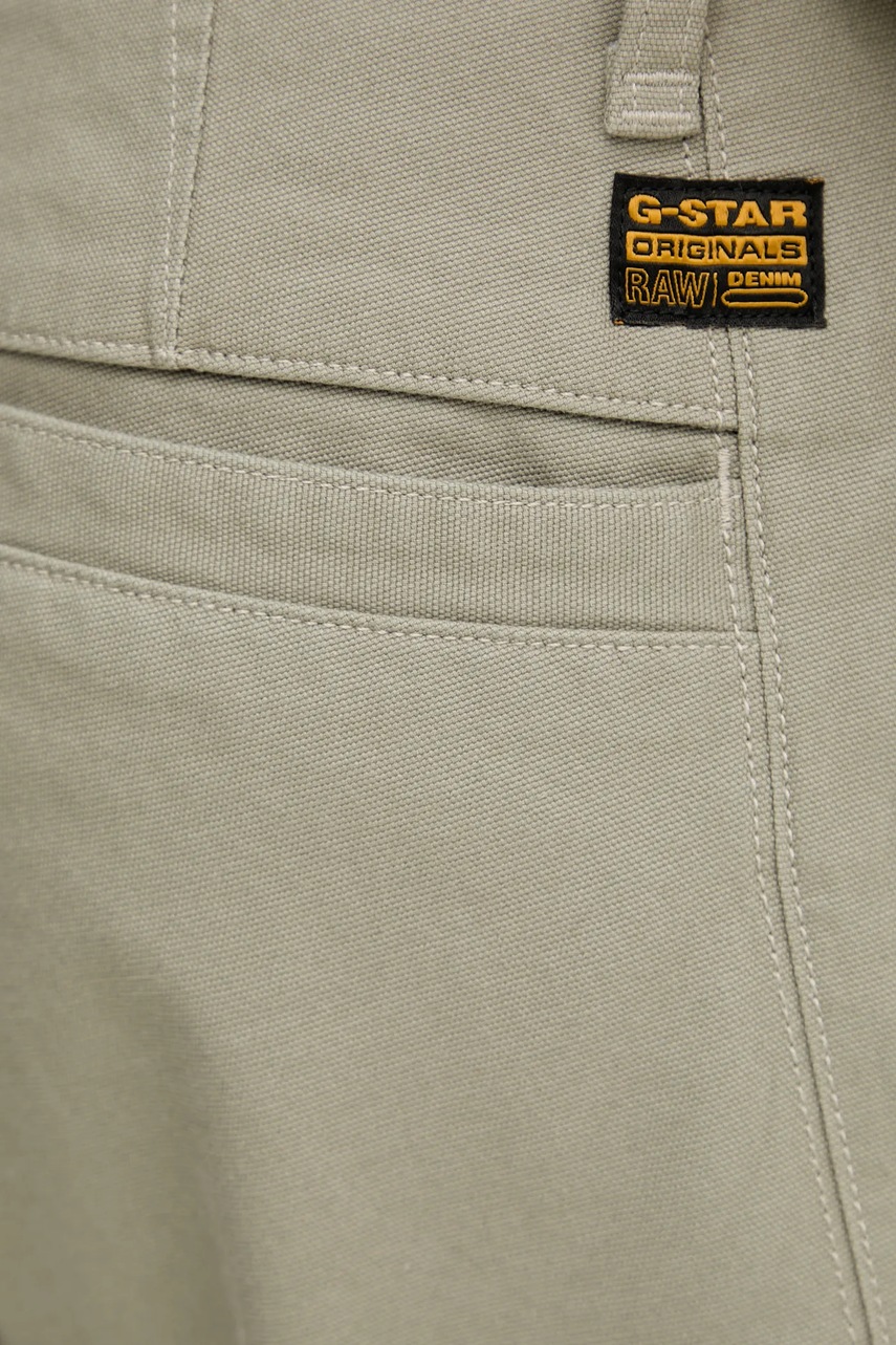 Σορτς G-Star χρώμα: πράσινο, D26337-D305 φωτογραφία