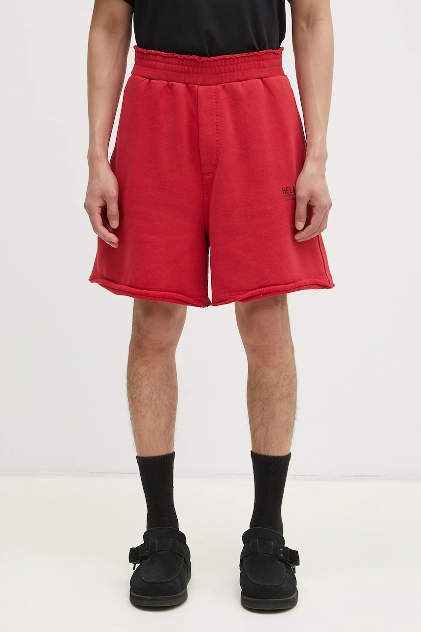 Helmut Lang szorty bawełniane Pstcard Mini Sh.Cmbd