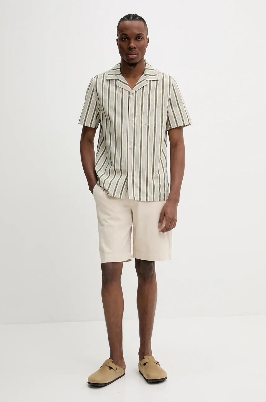 Шорты с примесью льна PS Paul Smith мужской цвет бежевый M2R.699P.P22319 Шорты с примесью льна PS Paul Smith мужской цвет бежевый M2R.699P.P22319