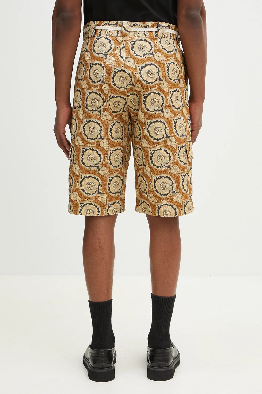 Βαμβακερό σορτσάκι Drôle de Monsieur Le Short Workwear Paisley φωτογραφία
