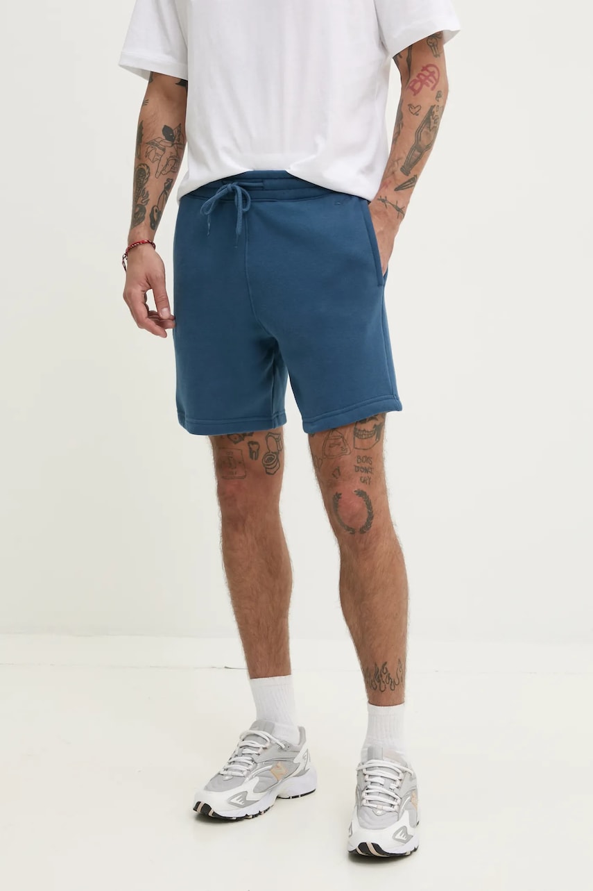 Hollister Co. pantaloni scurti barbati, culoarea albastru marin, KI328-5030 Hollister Co. pantaloni scurti barbati, culoarea albastru marin, KI328-5030