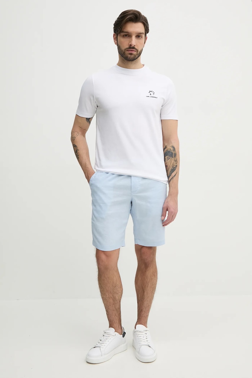 Льняные шорты Tommy Hilfiger мужские MW0MW37804 Льняные шорты Tommy Hilfiger мужские MW0MW37804