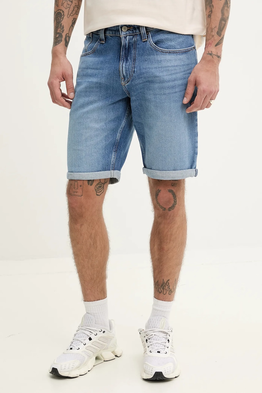 Tommy Jeans pantaloni scurți jeans bărbați, DM0DM20961 Tommy Jeans pantaloni scurți jeans bărbați, DM0DM20961