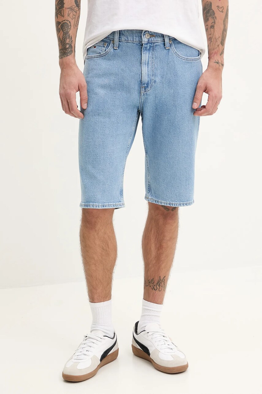 Tommy Jeans pantaloni scurti jeans barbati, DM0DM21852