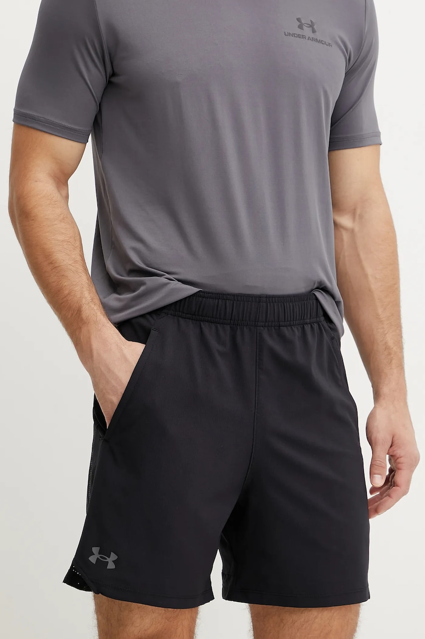 Under Armour pantaloni scurți de antrenament Vanish culoarea negru, 1390054 Under Armour pantaloni scurți de antrenament Vanish culoarea negru, 1390054