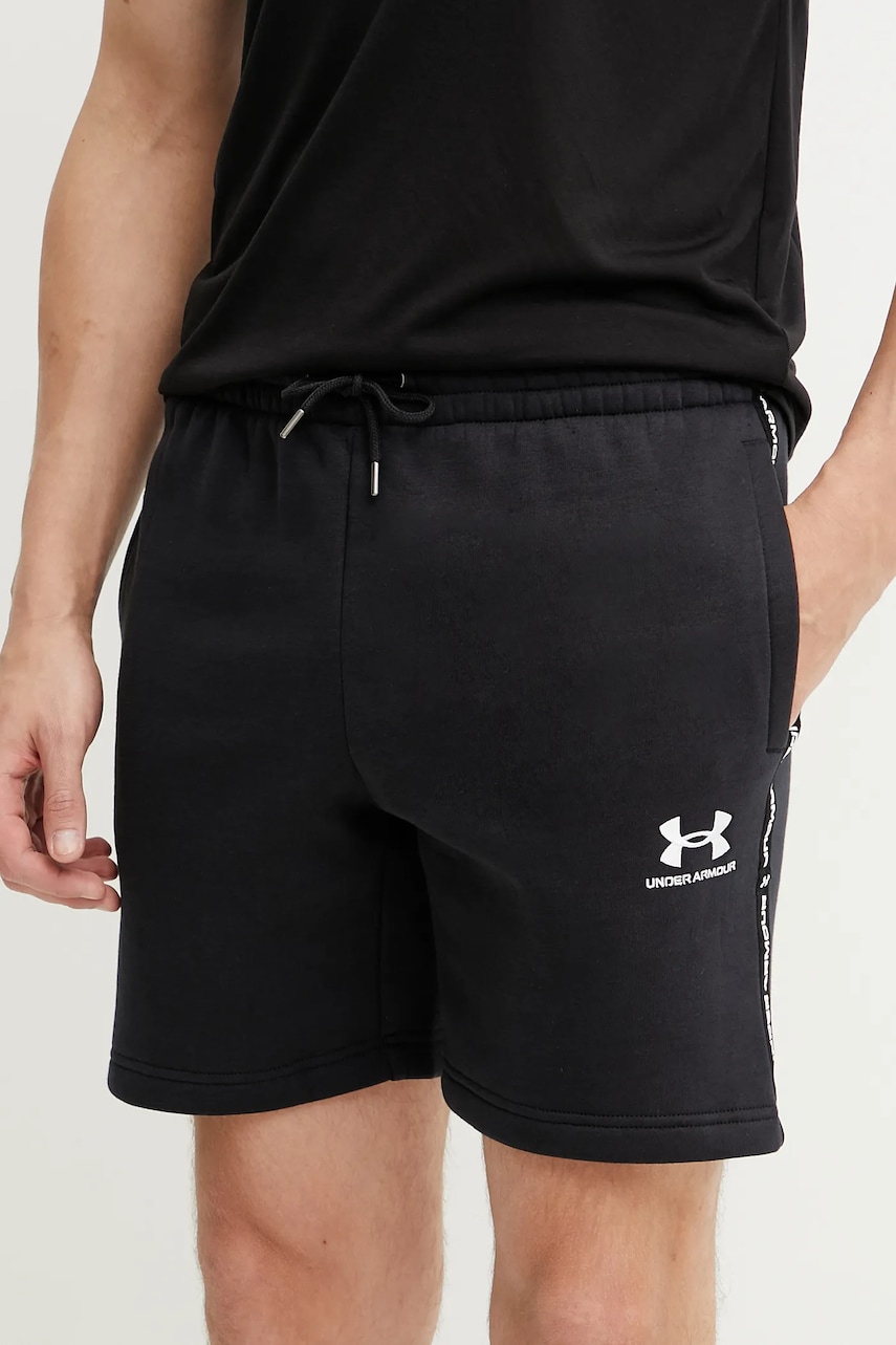 Under Armour pantaloni scurti Icon barbati, culoarea negru, 1390299 Under Armour pantaloni scurti Icon barbati, culoarea negru, 1390299