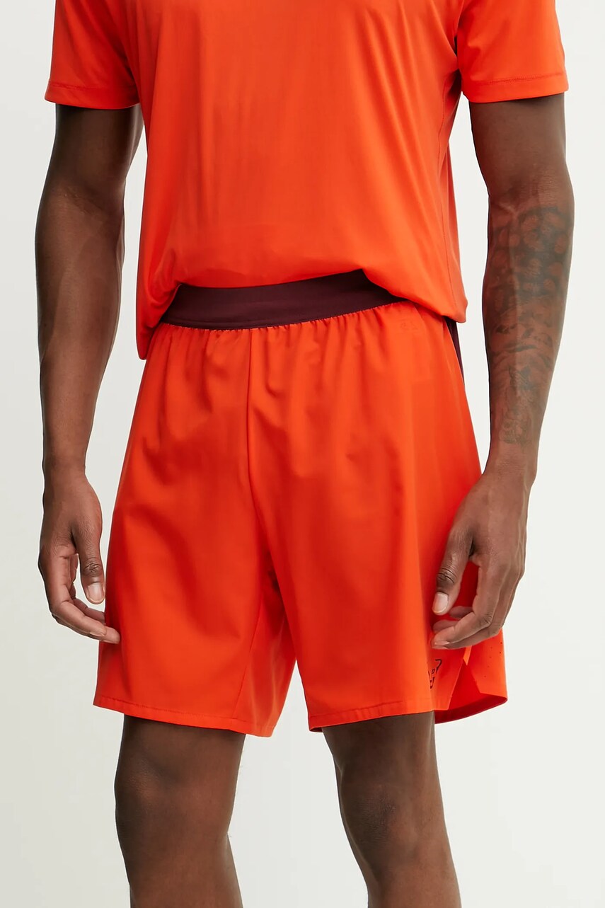 Dynafit pantaloni scurți sport Alpine Pro 2in1 culoarea portocaliu, 08.0000071642