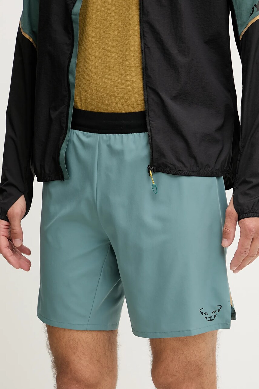 Dynafit pantaloni scurți sport Alpine Pro 2in1 culoarea turcoaz, 08.0000071642