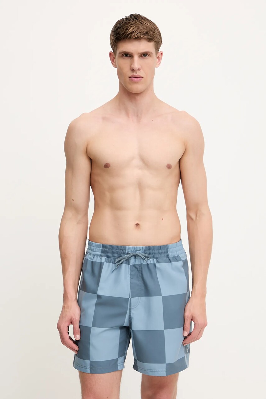 Vans pantaloni scurti culoarea gri, VN000M43E581