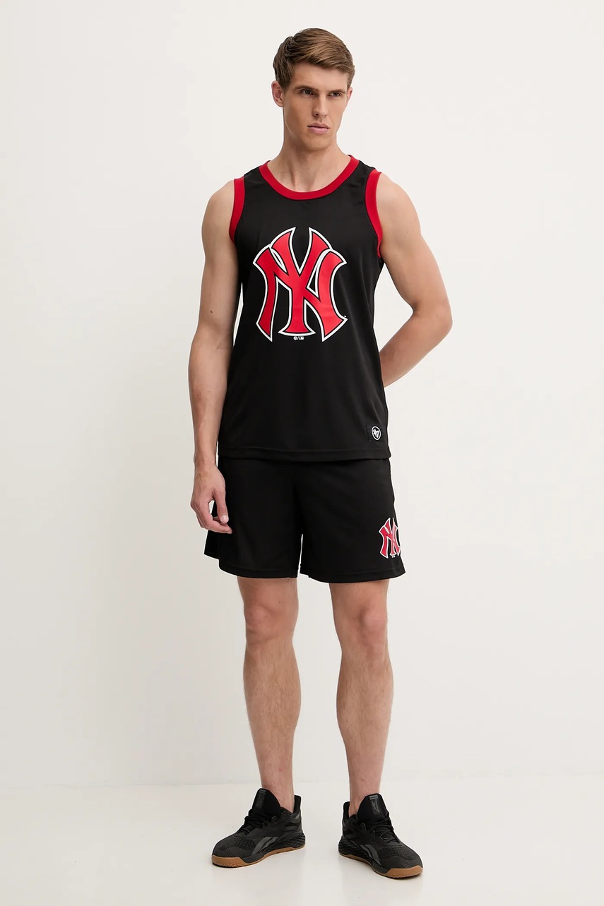 Шорты 47 brand MLB New York Yankees цвет чёрный BB017PMXYEX657793JK