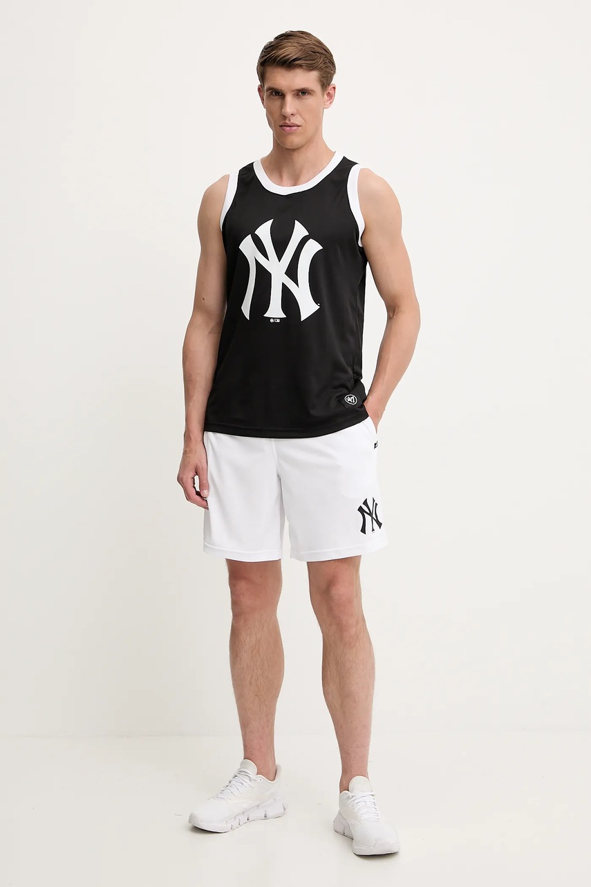 Шорты 47 brand MLB New York Yankees цвет белый BB017PMXYEX657795WW Шорты 47 brand MLB New York Yankees цвет белый BB017PMXYEX657795WW