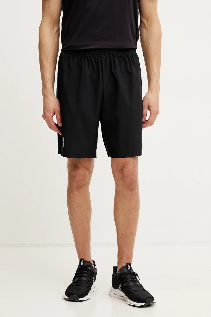 ON running pantaloni scurți de antrenament culoarea negru, 1MF10220553 ON running pantaloni scurți de antrenament culoarea negru, 1MF10220553