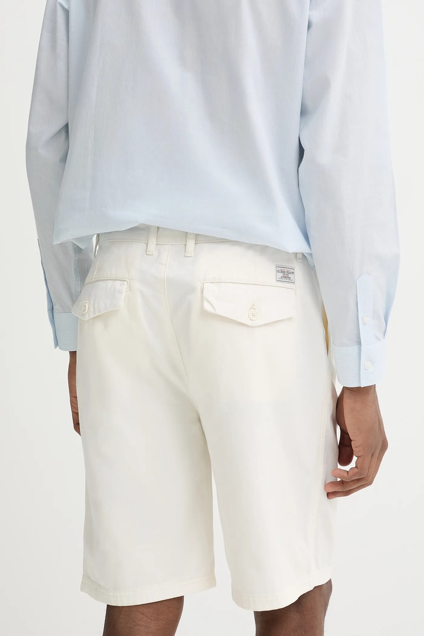 Βαμβακερό σορτσάκι Guess Jeans φωτογραφία