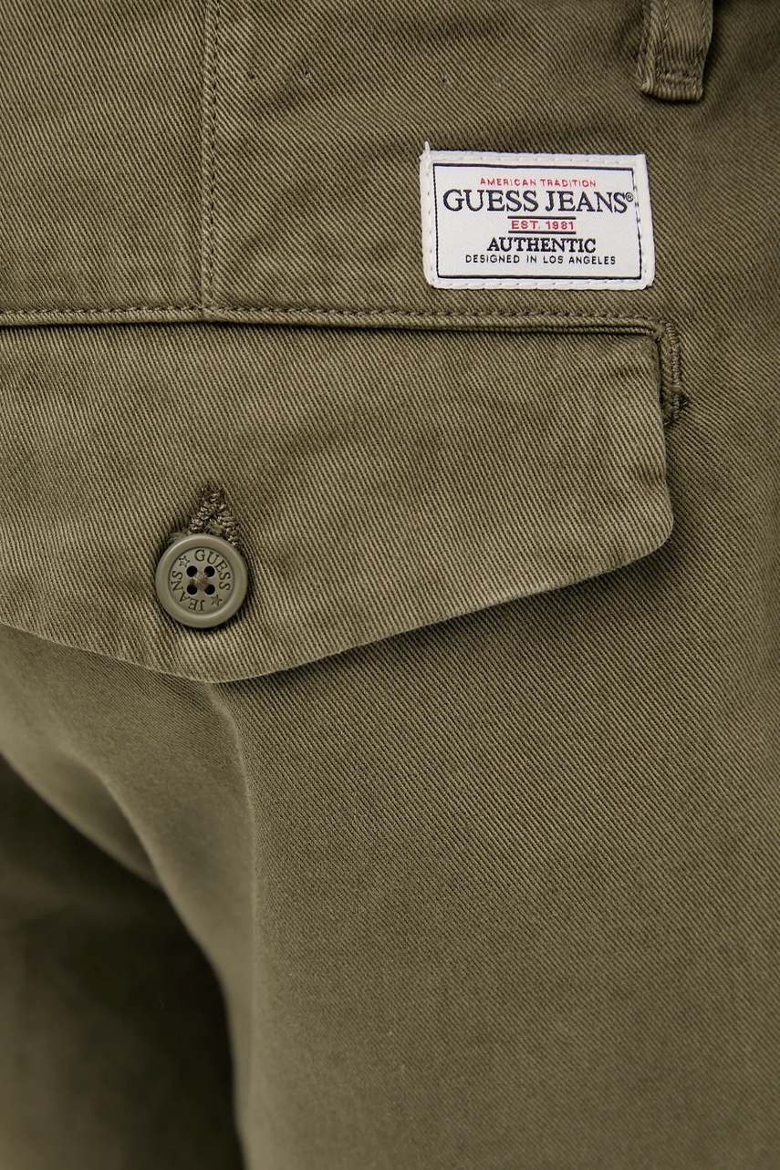 Βαμβακερό σορτσάκι Guess Jeans φωτογραφία