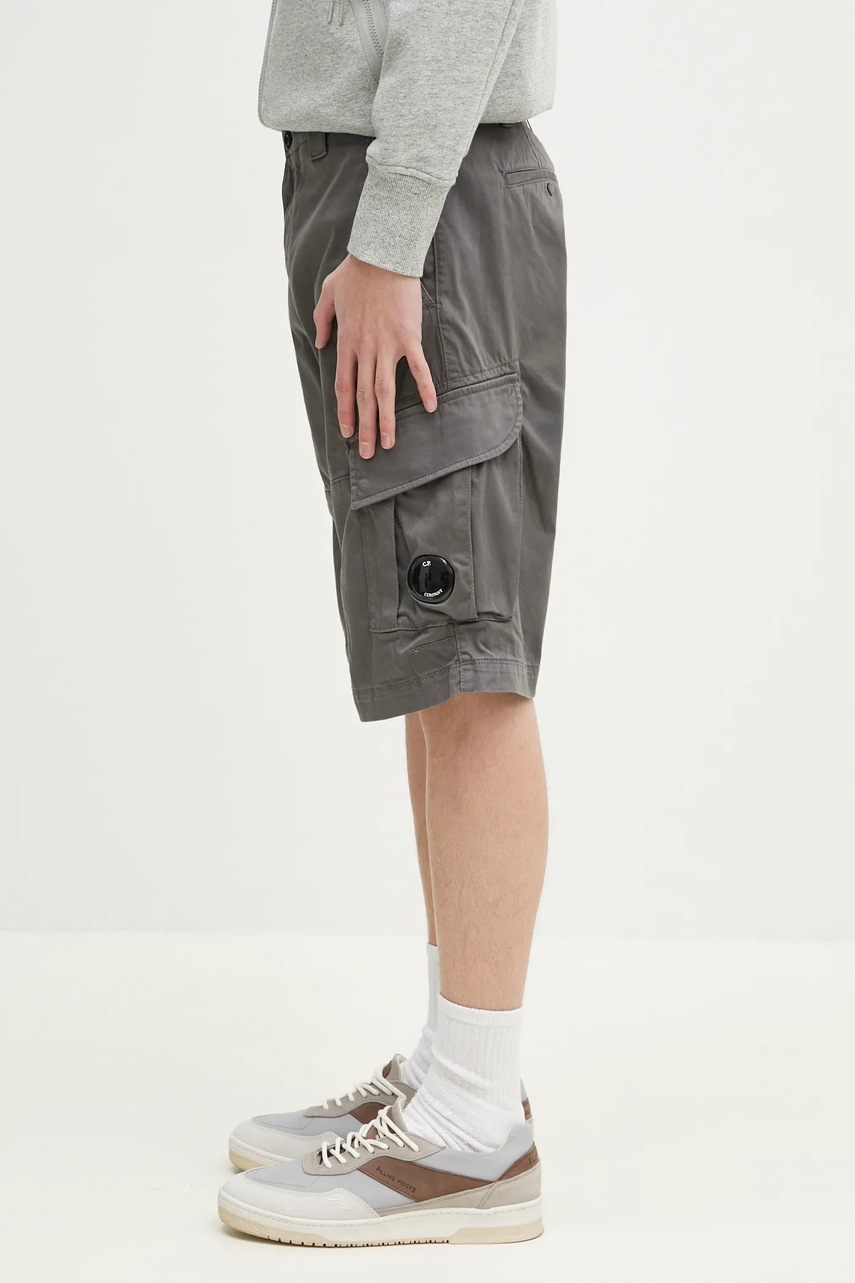 Шорты C.P. Company мужские цвет серый 18CMBE116A005694G