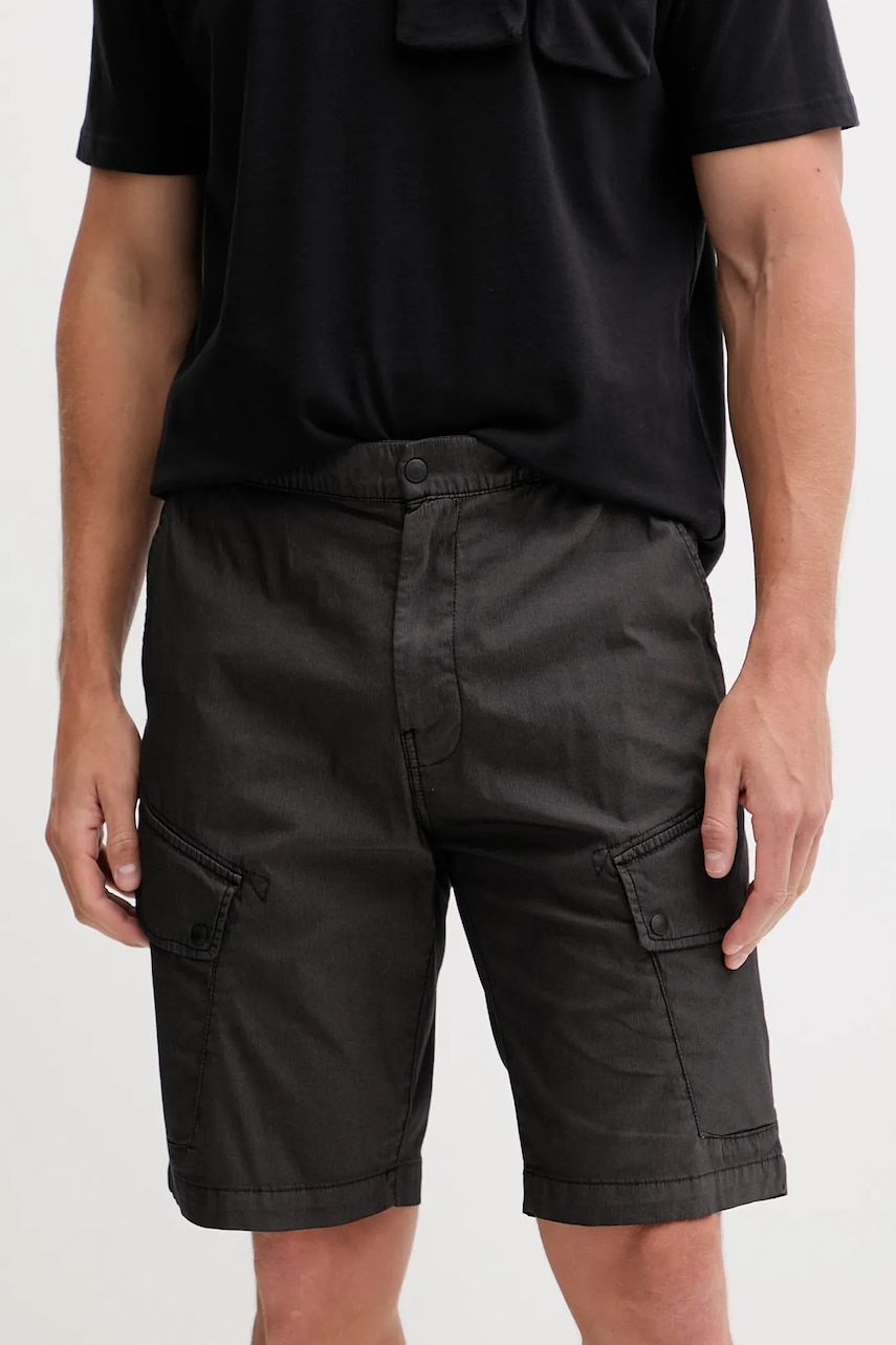 Napapijri pantaloni scurți N-Senio bărbați, culoarea maro, NP0A4IME9411 Napapijri pantaloni scurți N-Senio bărbați, culoarea maro, NP0A4IME9411