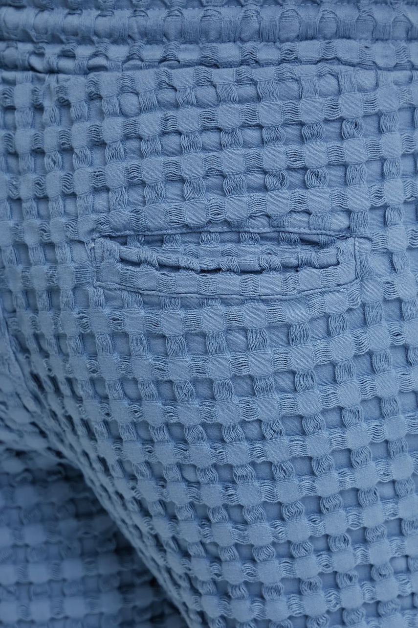 Βαμβακερό σορτσάκι OAS χρώμα: μπλε, 5009 φωτογραφία