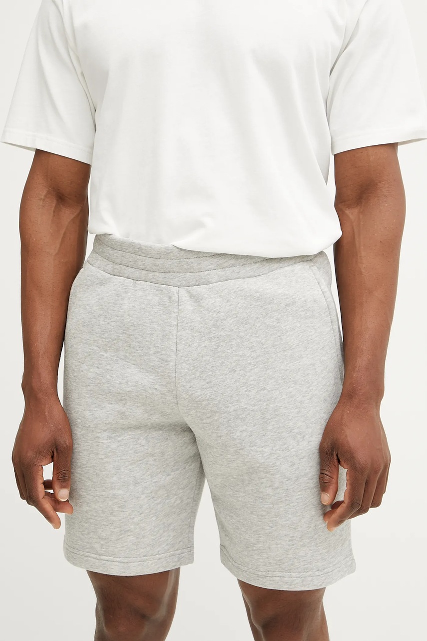 Levně Kraťasy Peak Performance Original Sweat pánské, šedá barva, G79568