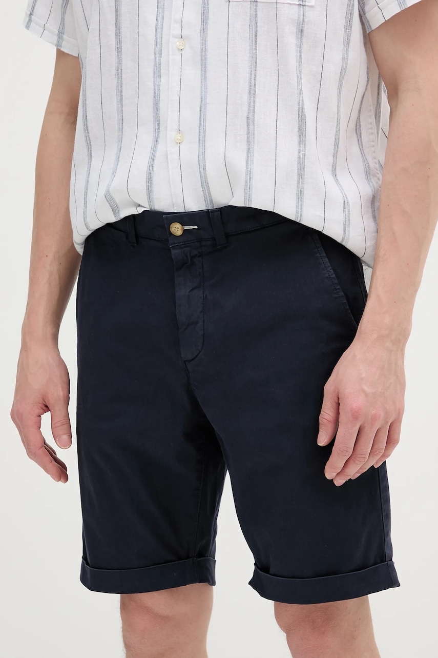 Gant pantaloni scurți culoarea bleumain, 205354