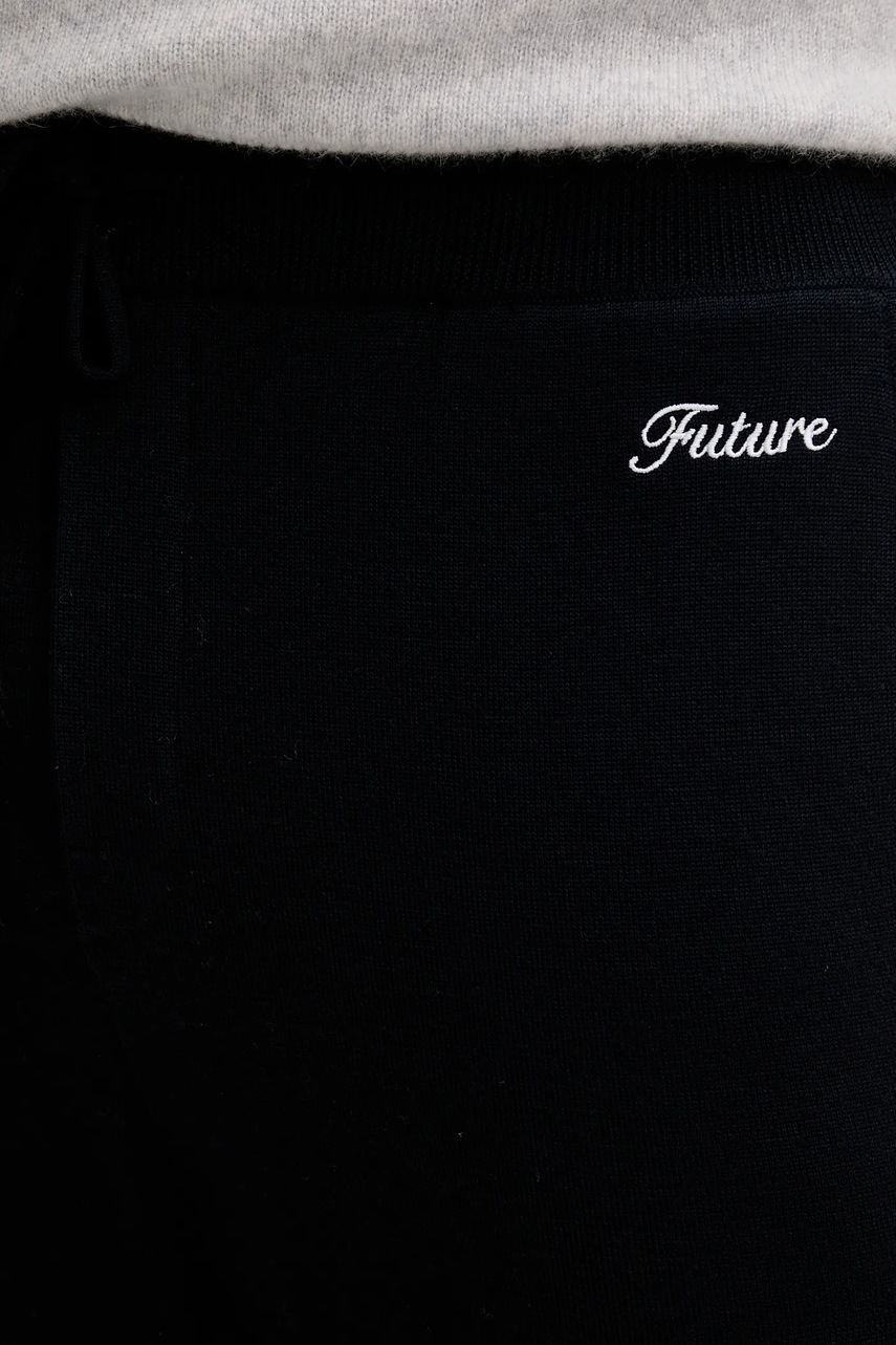 Μάλλινο σορτς FROM FUTURE ανδρικό, χρώμα: ναυτικό μπλε, MSH02672 φωτογραφία